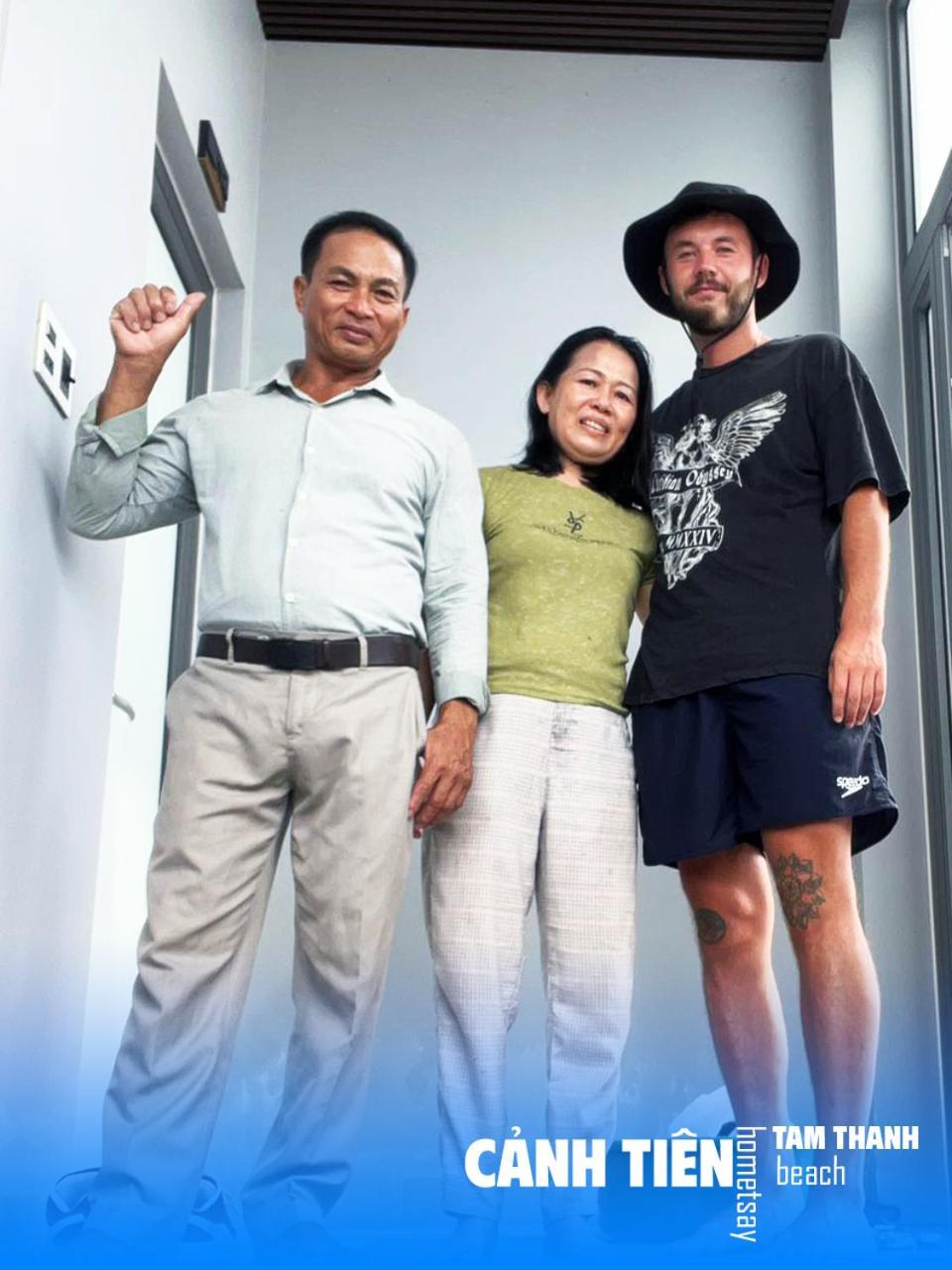 Canh Tien Homestay Tam Thanh Beach Tam Kỳ Zewnętrze zdjęcie